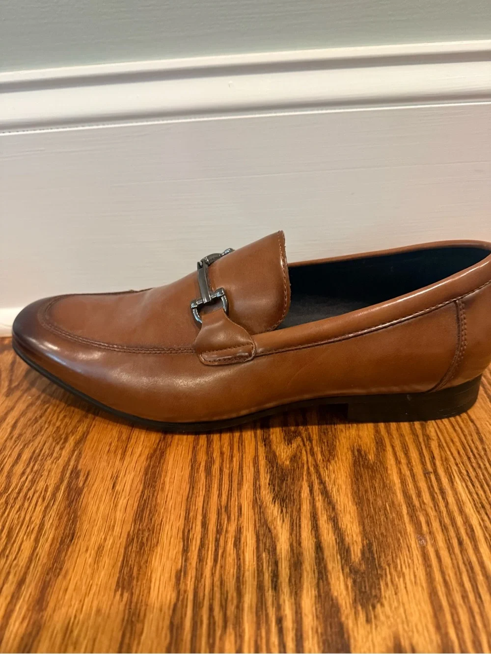 Alfani Men’s Tan Leather Loafers